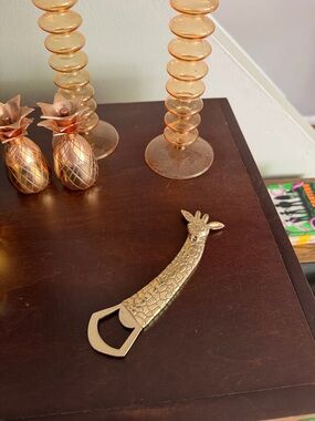 Lilly Pulitzer for Target Giraffe-Shaped Metal Bottle Opener - Gold Tone